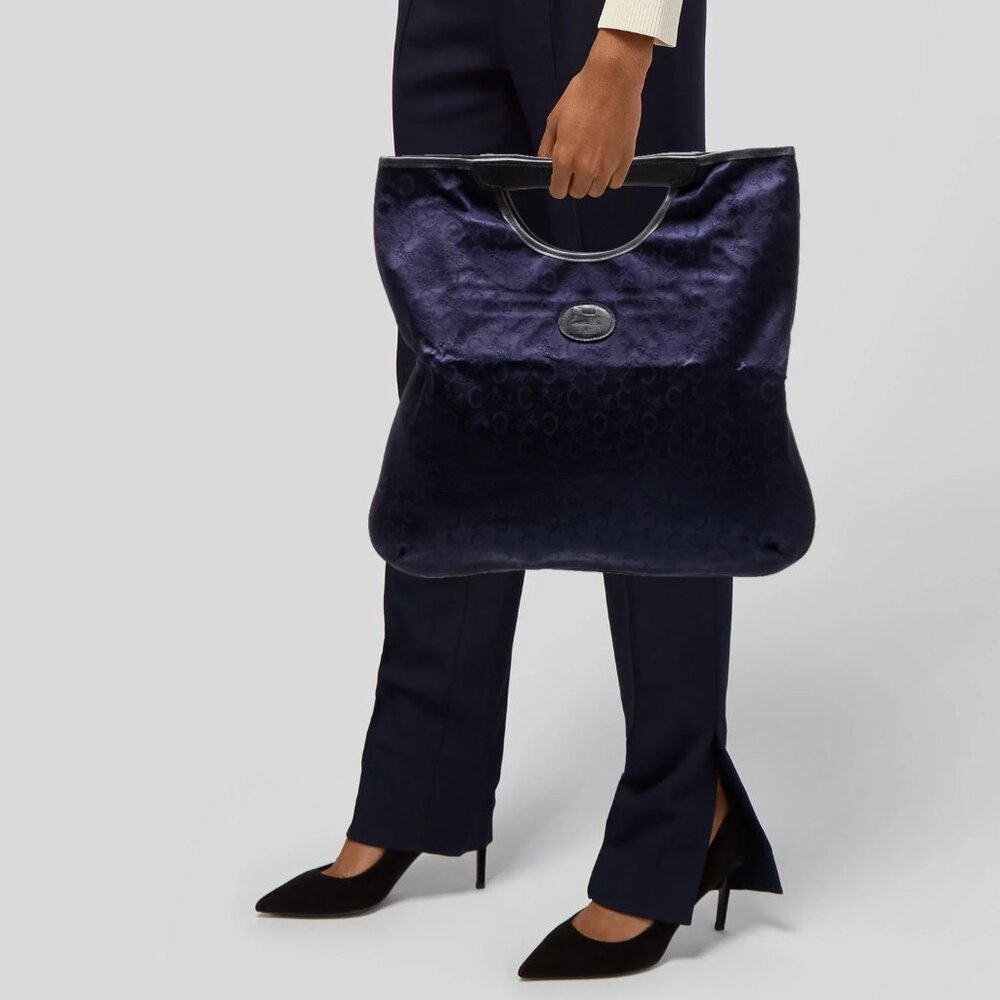 Celine Macadam Noevir Vintage Fold-over tote/cutch Limited edition